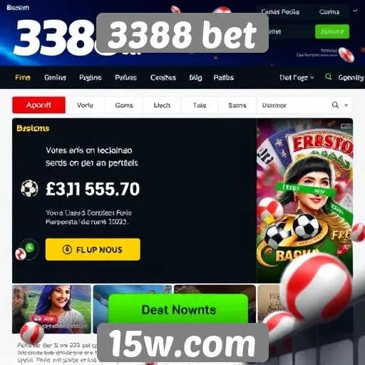 Promoções e bônus disponíveis na 3388 bet